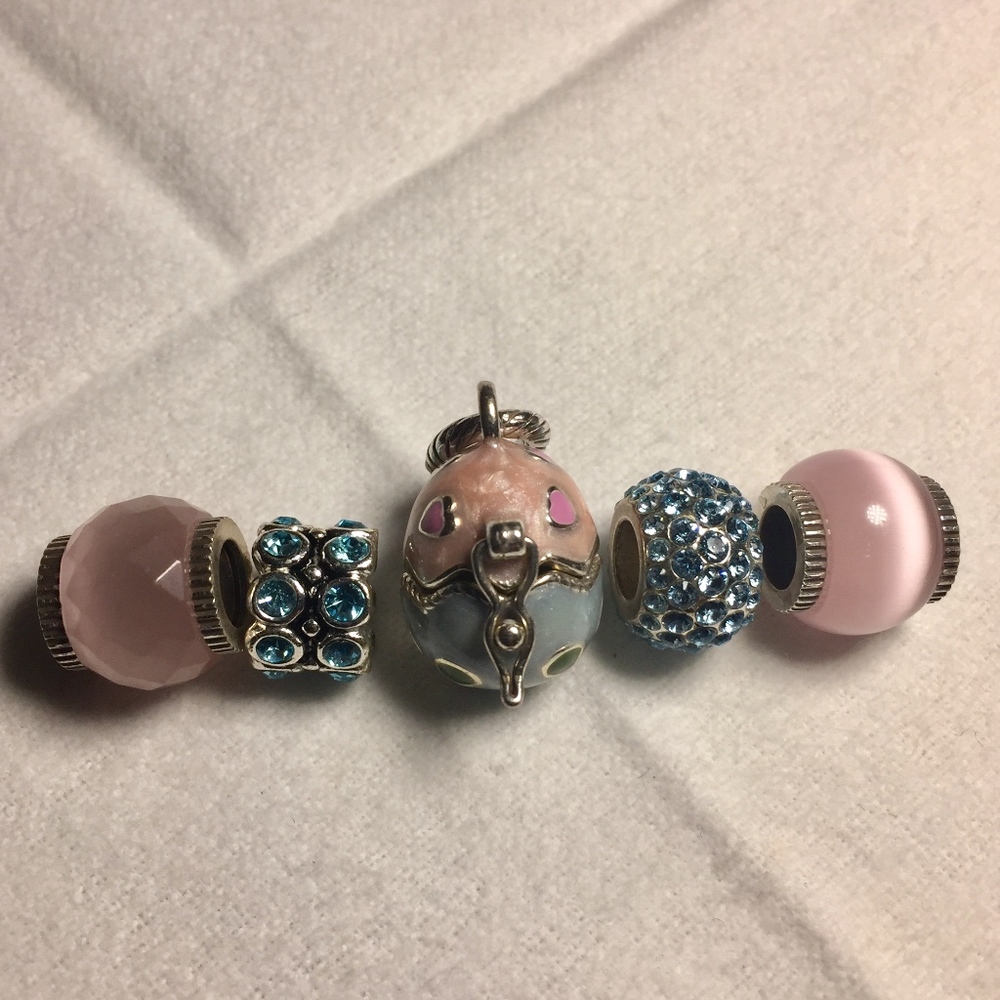 Brighton Lot of Easter Charm, Beads/Spacers (used)